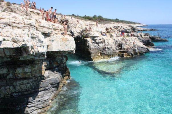 Beach House Ive With Jacuzzi, Pool, Playground And Bbq In An Olive Grove With A Beach, Pomer - Istria 외부 사진